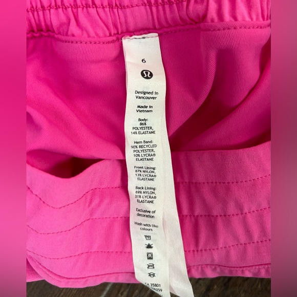Lululemon skirt pink size 6 - Picture 3 of 3